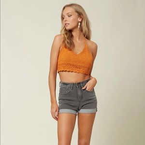 BNWT O’Neill crochet top